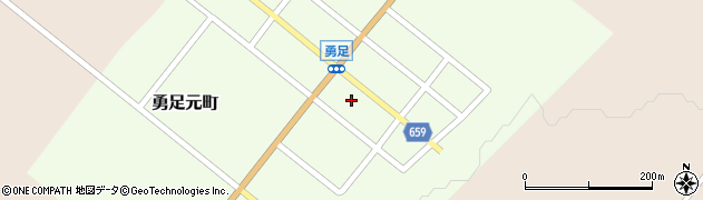 ＥＮＥＯＳ勇足駅前ＳＳ周辺の地図