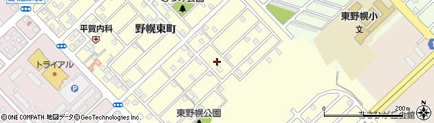 北海道江別市野幌東町46周辺の地図