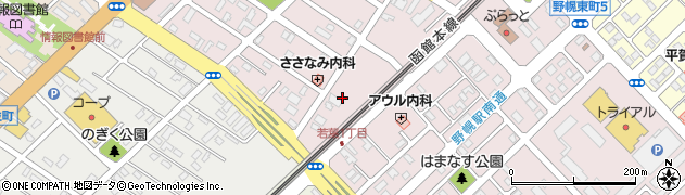 北海道江別市野幌町71周辺の地図