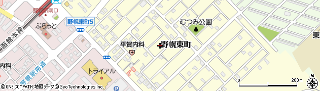 北海道江別市野幌東町28周辺の地図