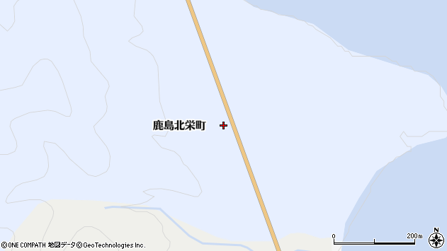 〒068-0675 北海道夕張市鹿島北栄町の地図