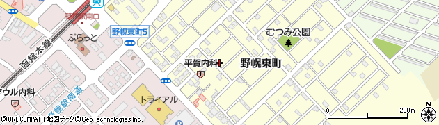 北海道江別市野幌東町27-7周辺の地図