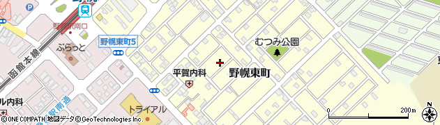 北海道江別市野幌東町27-4周辺の地図