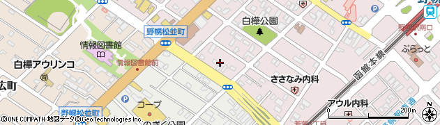 北海道江別市野幌町69周辺の地図