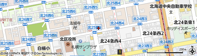 山水ラーメン店周辺の地図