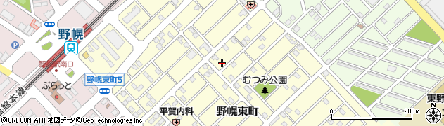 北海道江別市野幌東町23-7周辺の地図