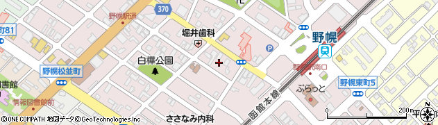 北海道江別市野幌町58周辺の地図