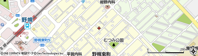 北海道江別市野幌東町23-4周辺の地図