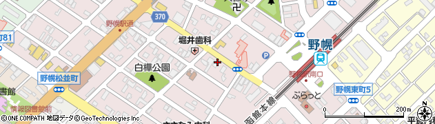 鳥せい 江別野幌店周辺の地図