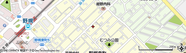 北海道江別市野幌東町23-13周辺の地図