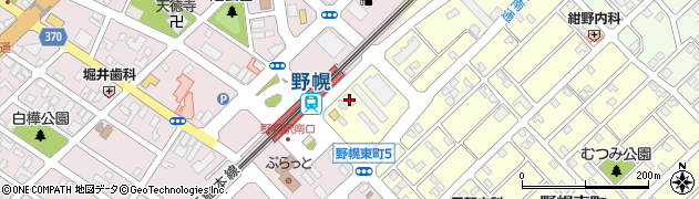 北海道江別市野幌東町5-1周辺の地図