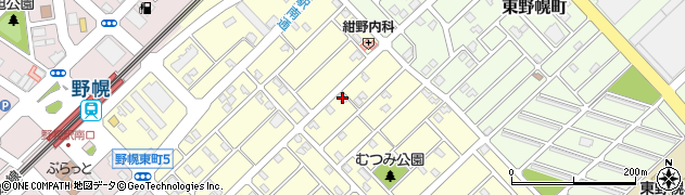 北海道江別市野幌東町23-1周辺の地図
