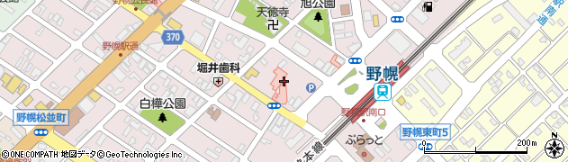 北海道江別市野幌町53周辺の地図