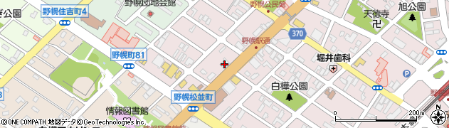 北門信用金庫野幌支店周辺の地図