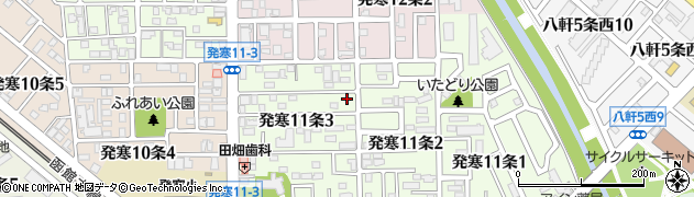 カネク株式会社札幌支店周辺の地図