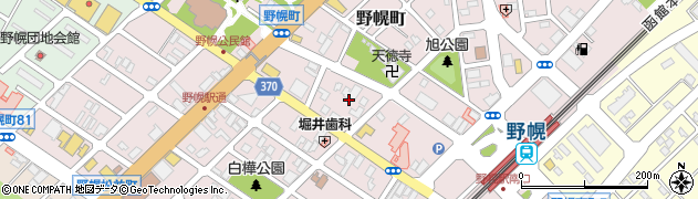 北海道江別市野幌町54周辺の地図
