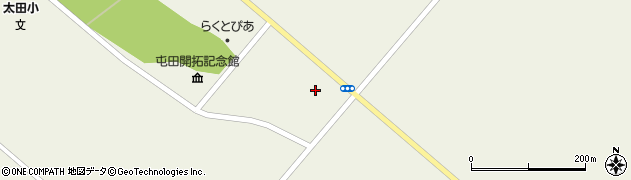 釧路太田農協　生乳検査所周辺の地図