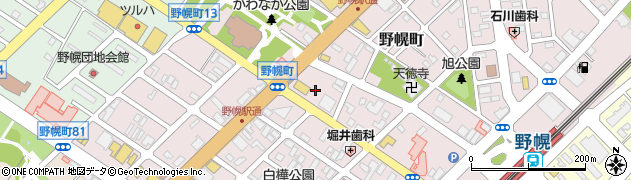 北海道江別市野幌町55周辺の地図