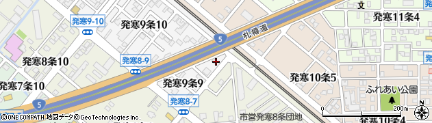 株式会社北海道ライン興業周辺の地図