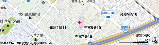 インドアテニスセンターウイング　札幌ウエスト校周辺の地図
