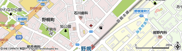 北海道江別市野幌町34周辺の地図