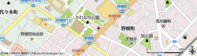北央信用組合江別支店周辺の地図