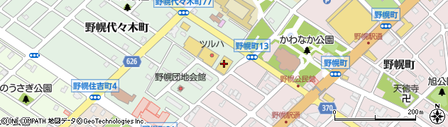 株式会社アイマトン　産直生鮮市場江別店周辺の地図