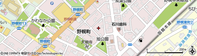北海道江別市野幌町43周辺の地図
