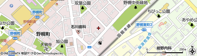 北海道江別市野幌町32周辺の地図