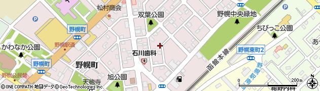 北海道江別市野幌町31周辺の地図