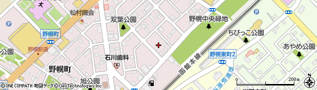 北海道江別市野幌町22周辺の地図