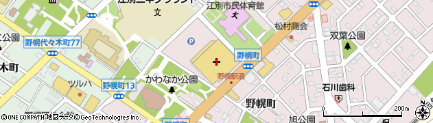 ｅｃｏワーク野幌　イオンタウン店周辺の地図