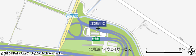 北海道江別市元野幌858周辺の地図