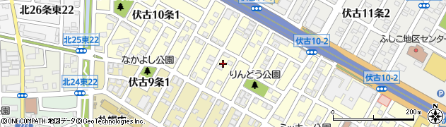 株式会社洲本整備機製作所　札幌出張所周辺の地図