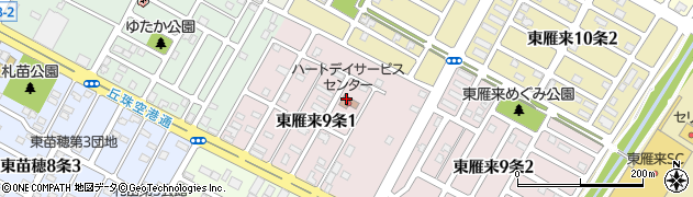 グループホームハートの家弐番館周辺の地図