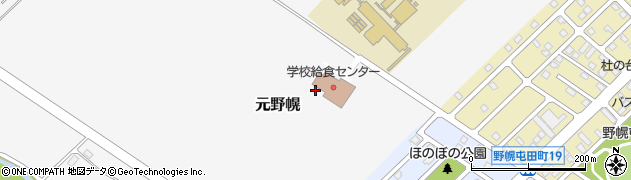 北海道江別市元野幌744周辺の地図