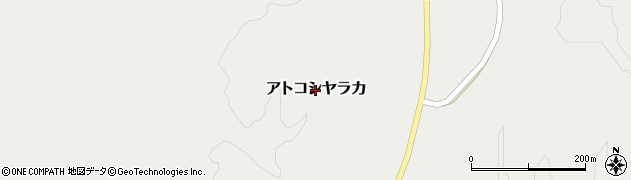 北海道鶴居村（阿寒郡）アトコシヤラカ周辺の地図
