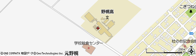 北海道江別市元野幌740周辺の地図