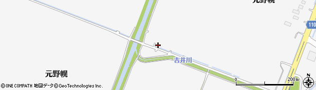 北海道江別市元野幌1116周辺の地図