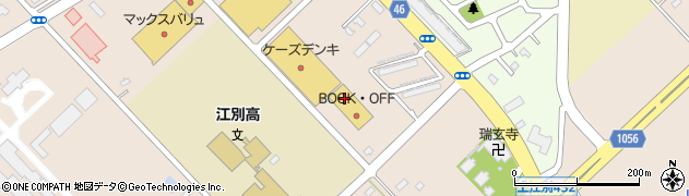 ハードオフ　オフハウス・江別店周辺の地図