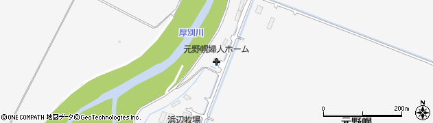 北海道江別市元野幌1151周辺の地図