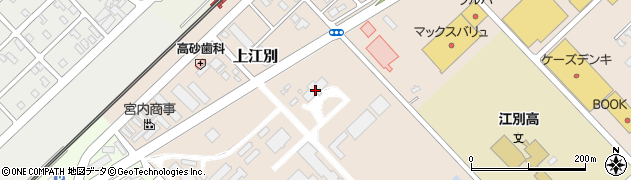北海道江別市上江別441周辺の地図