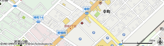 北日本警備株式会社　江別支店周辺の地図