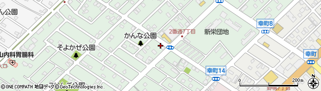 株式会社北海道ミツウロコ　江別店周辺の地図