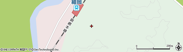 北海道釧路郡釧路町達古武細岡周辺の地図