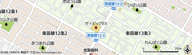 北海道銀行ザ・ビッグエクスプレスモエレ店 ＡＴＭ周辺の地図