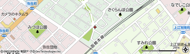 ぽっぽ公園周辺の地図