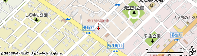 ビルドプロテック株式会社　江別出張所周辺の地図