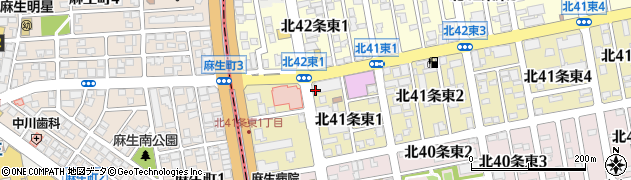 札幌栄町西郵便局周辺の地図