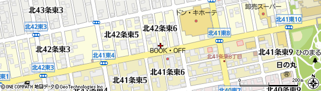 学研札幌エリアマーケット室周辺の地図